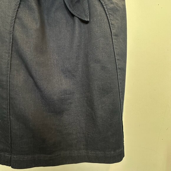 Anthropologie Holding Horses Clara Denim Dress Size 14 - Picture 7 of 13